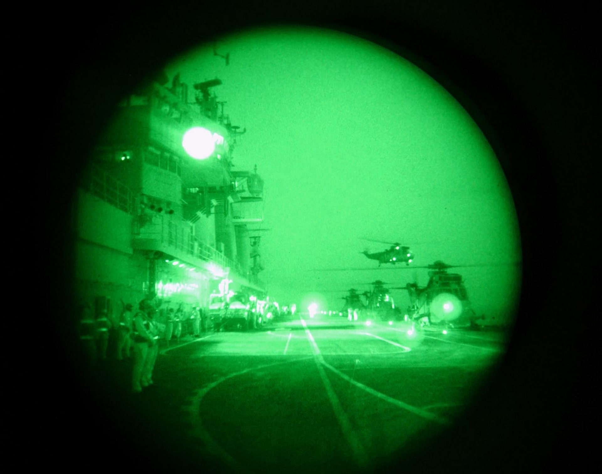 Why is Night vision green?